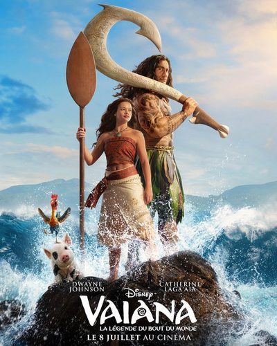 Affiche du film Vaiana: la légende du bout du monde