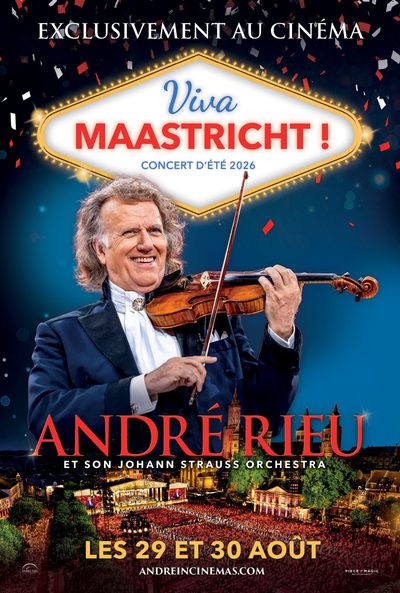 Affiche du film Le concert d'été 2026 d'André Rieu: Viva Maastricht !