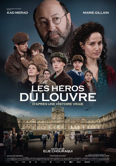Affiche du film Les Héros du Louvre