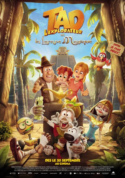 Affiche du film Tad l'explorateur et la lampe magique