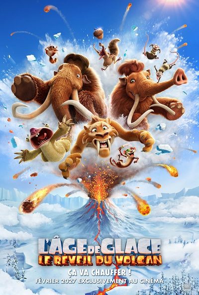 Affiche du film L'âge de glace : le réveil du volcan