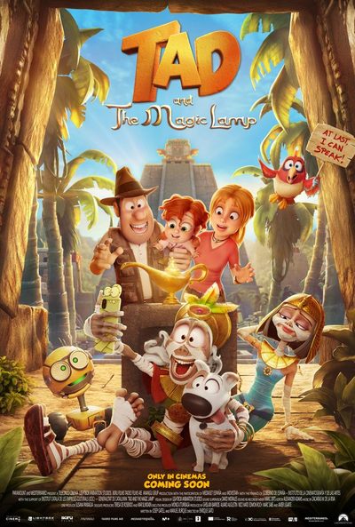 Affiche du film TAD L'EXPLORATEUR ET LA LAMPE MAGIQUE